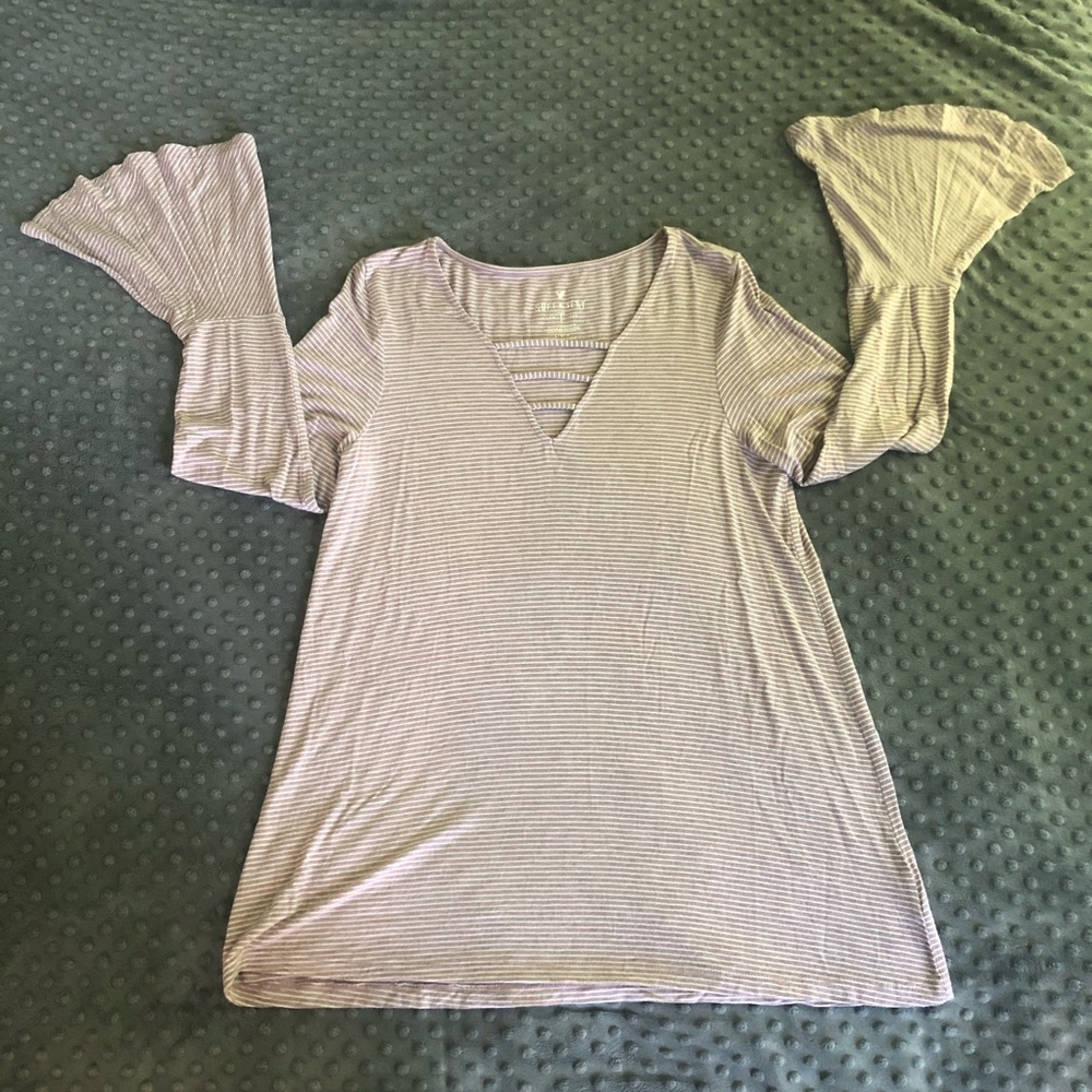 American Eagle Bell Sleeve Top